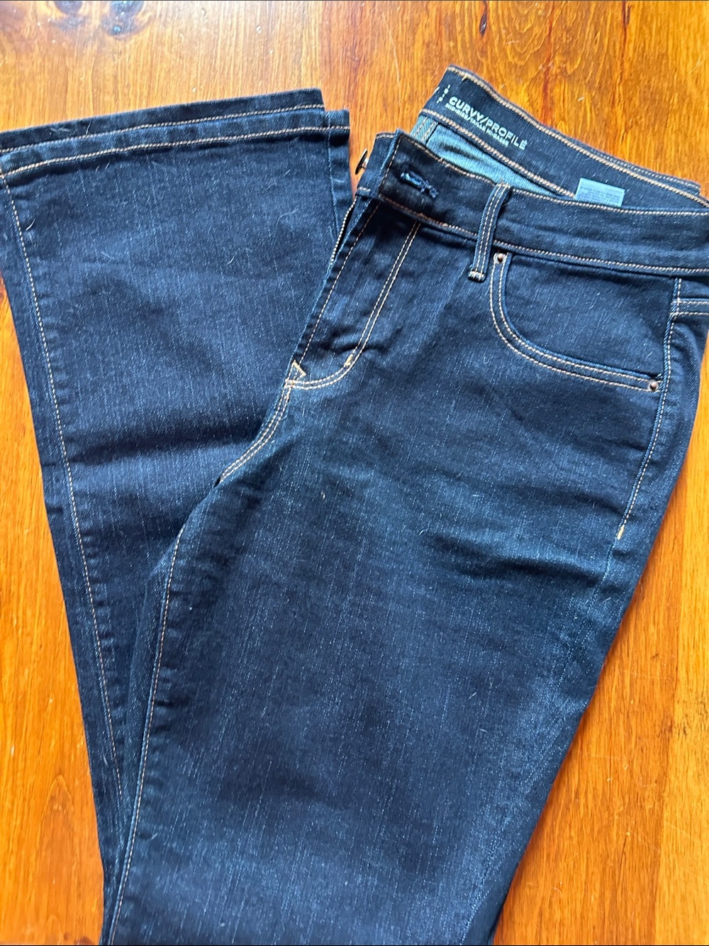 Old Navy Dark Blue Bootcut Jeans